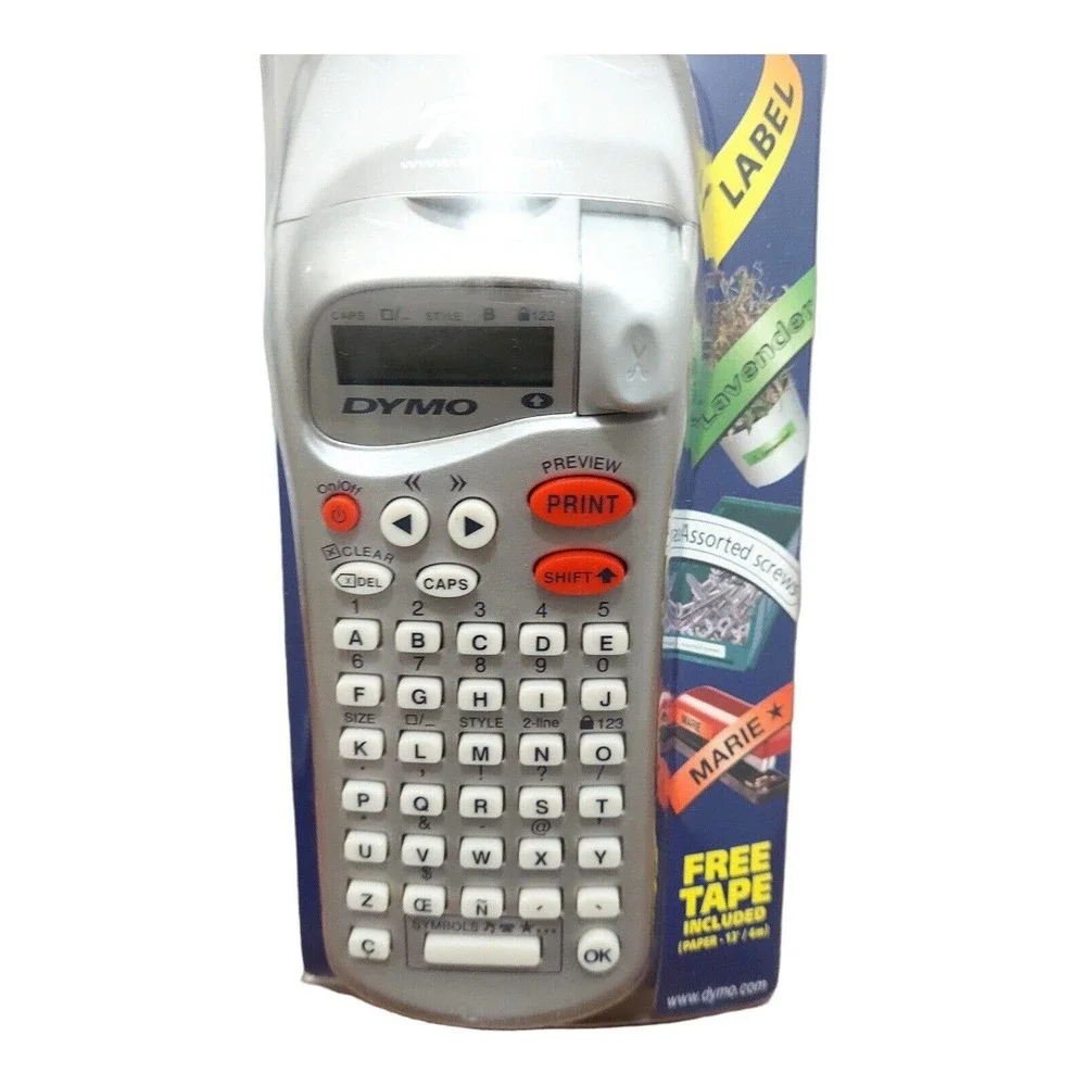 DYMO LetraTag Handheld Portable Electronic Label Maker With Tape NEW